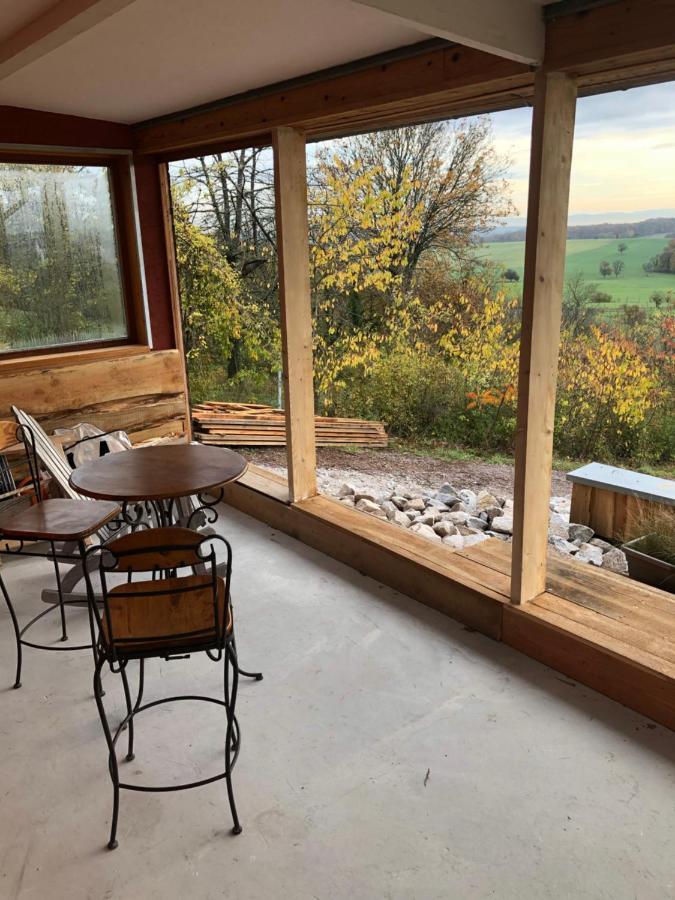 Sunrise Cabin Et Sauna Rothbach ภายนอก รูปภาพ